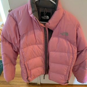 Girl’s North Face puffer children’s jacket